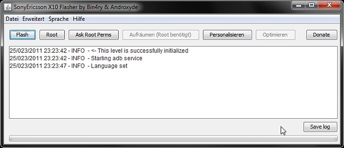 Flashtool für Sony Ericsson X10 Serie in Version 0.2.6 erschienen