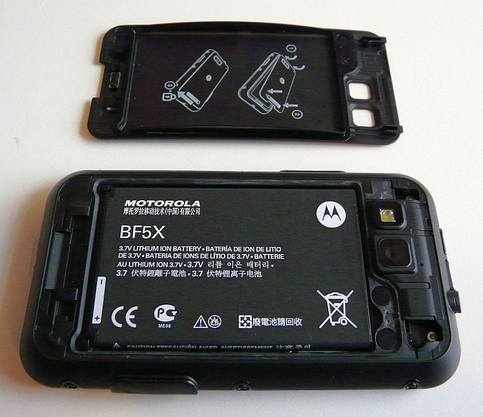 Das Defy von Motorola