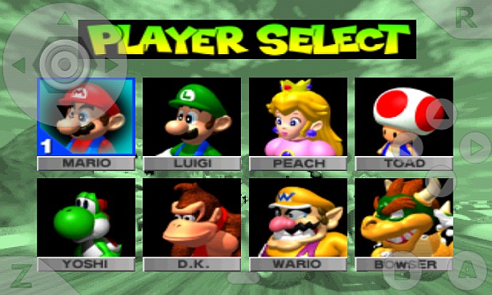 Screenshot vom N64 Emulator N64oid für Android