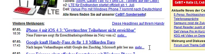 Browser tunen ohne Erweiterungen mit Bookmarklets