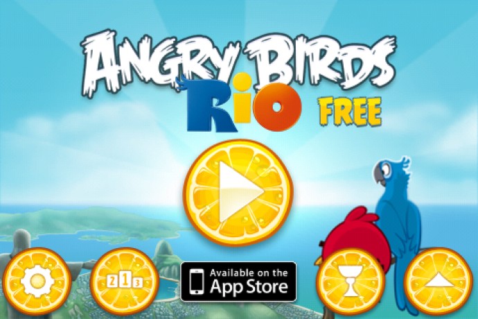 Angry Birds Rio Screenshot