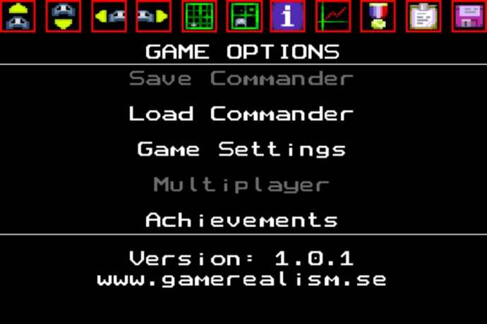 Screenshot vom Spielklassiker Elite auf dem iPhone