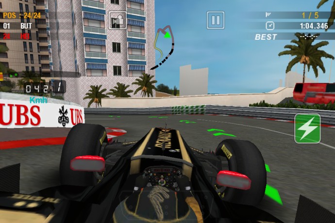 Screenshot F1 2011 GAME für Apple iOS